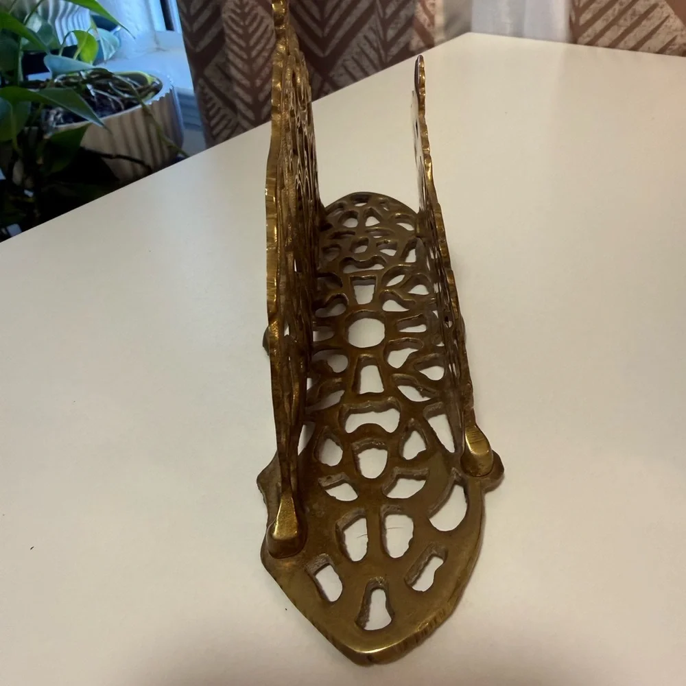 Vintage Brass Letter Holder - Picture 4 of 9